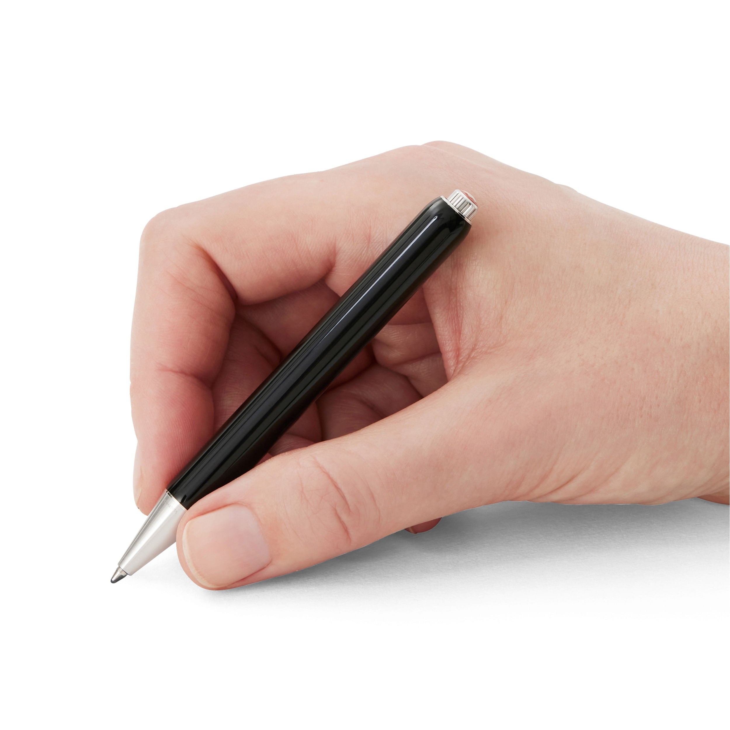 Caneta Esferográfica Montblanc Heritage Rouge et Noir "Baby” Laca Preciosa - Edição Especial