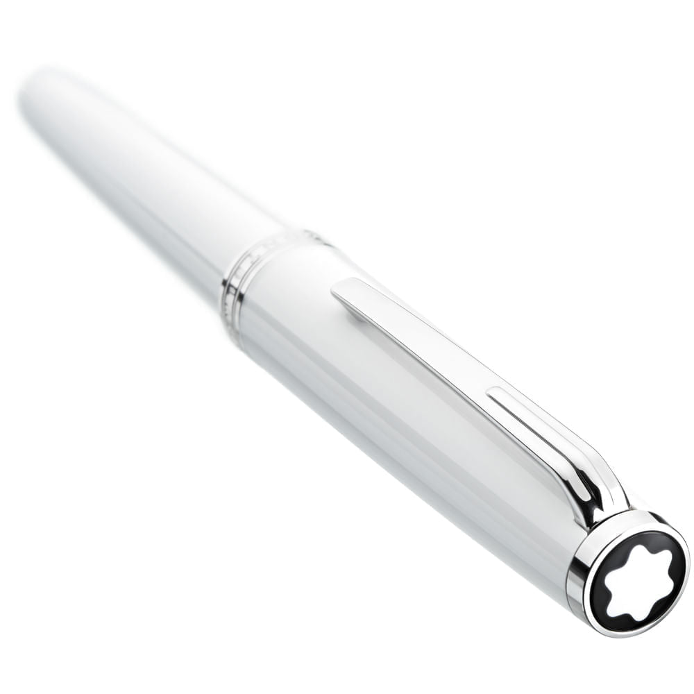 Caneta Rollerball PIX Resina Preciosa - Branco