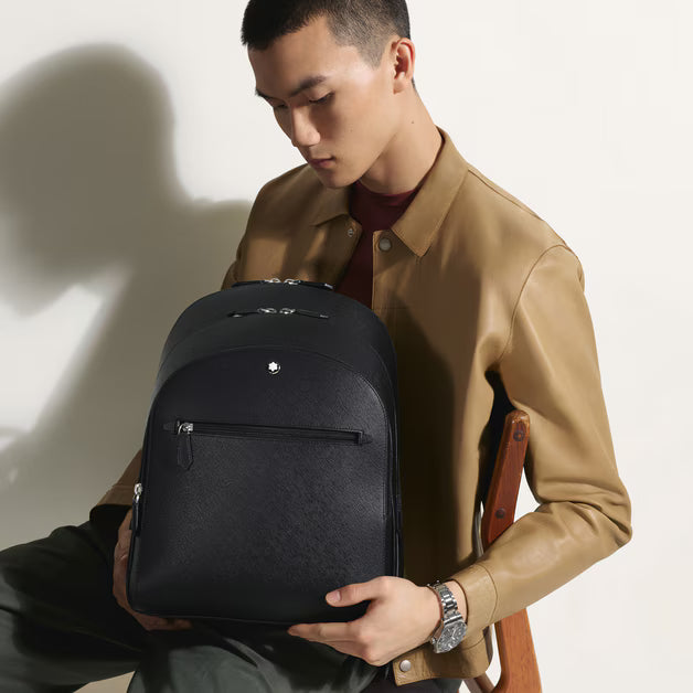 Mochila Média Sartorial com 3 Compartimentos