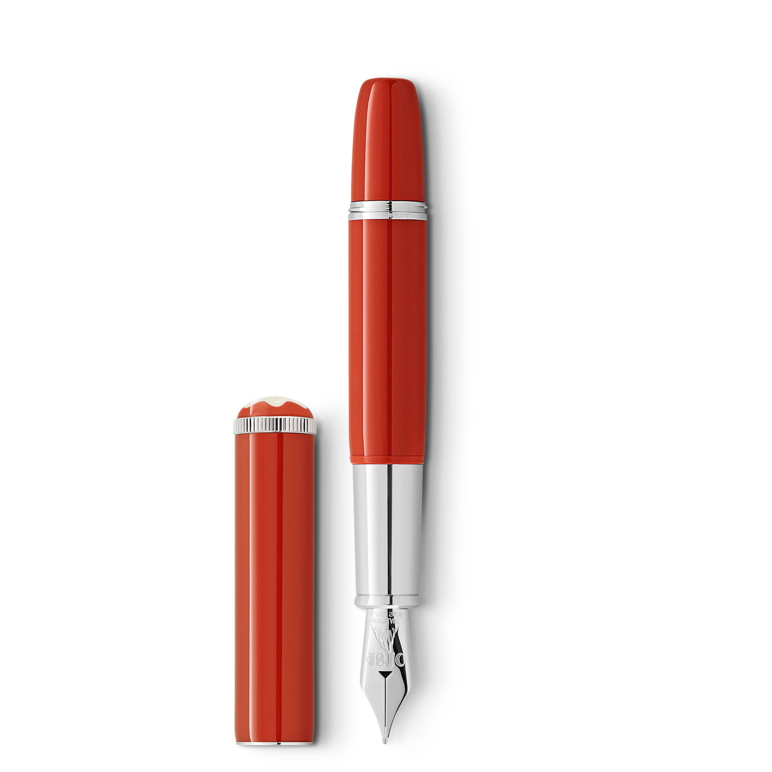 Caneta Tinteiro Montblanc Heritage Rouge et Noir "Baby" - F