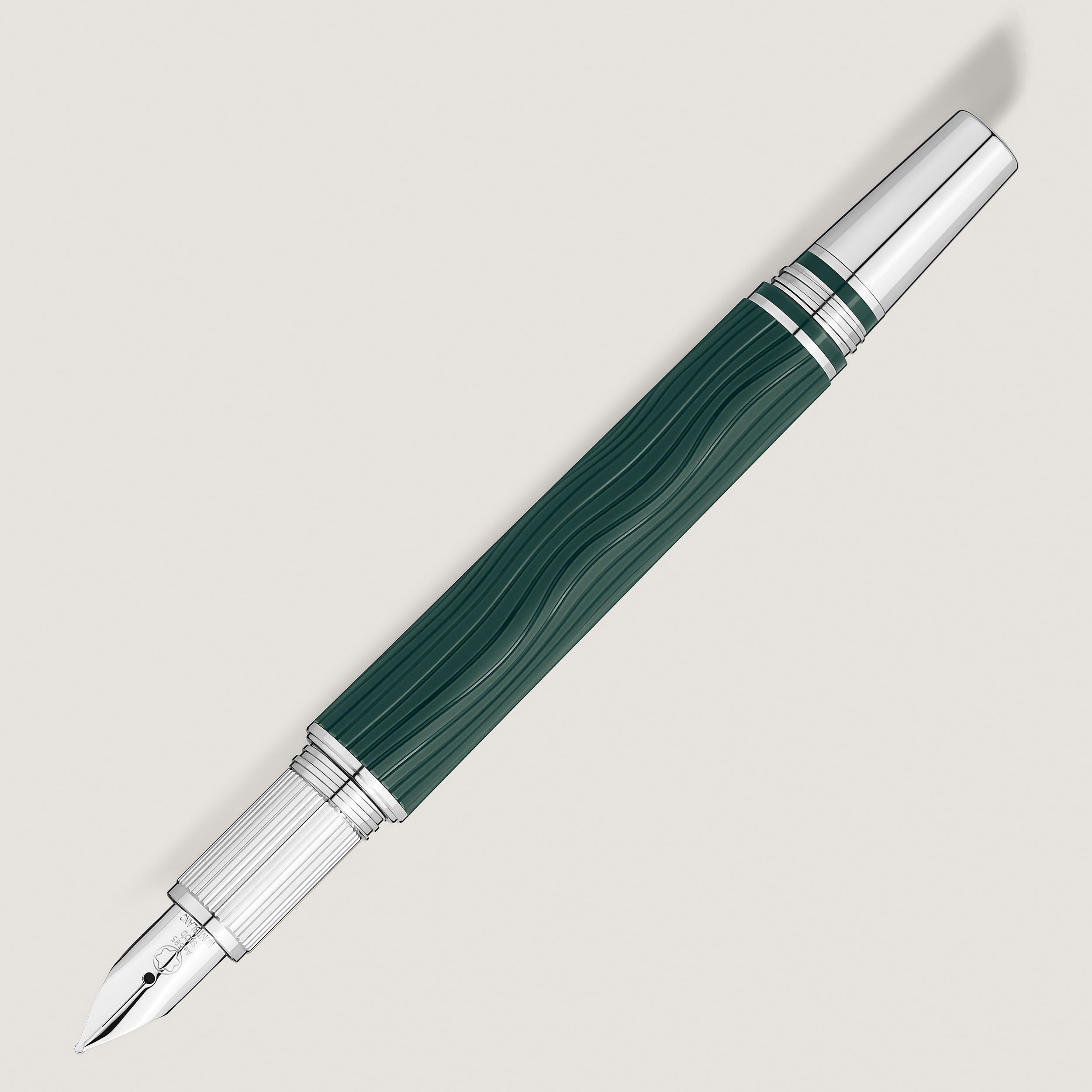 Caneta Tinteiro StarWalker PolarGreen Resina Preciosa - F